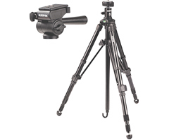 620-050 - Fieldmaster Tripod with Universal Panhead and Universal Ball Head