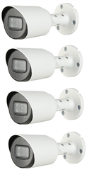 ENS HCC3120T-IR-36 4-pack 2MP HDCVI IR Bullet Security Camera 98 FT RANGE