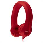 HamiltonBuhl KIDS-RED Flex-Phones™ EVA Foam Headphones – RED