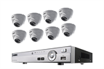 Lorex MPX88W-D 1080p HD Home monitoring system 8 weatherproof DOME cameras