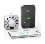 Ultraloq U-Bolt WiFi Smart Lock Built-in Wi-Fi, 7-in-1 Keyless Entry Door Lock with Door Sensor, Alexa, Google Home, WiFi Deadbolt, Door
