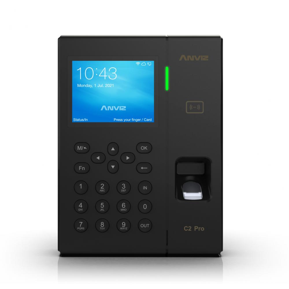 Anviz C2PRO Professional PoE Fingerprint & Card Terminal