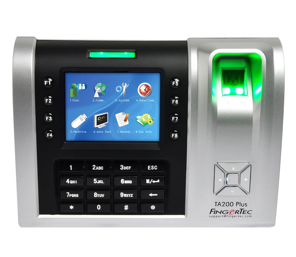 FINGERTEC TA200 Plus Fingerprint Color Time Attendance and Door Access System
