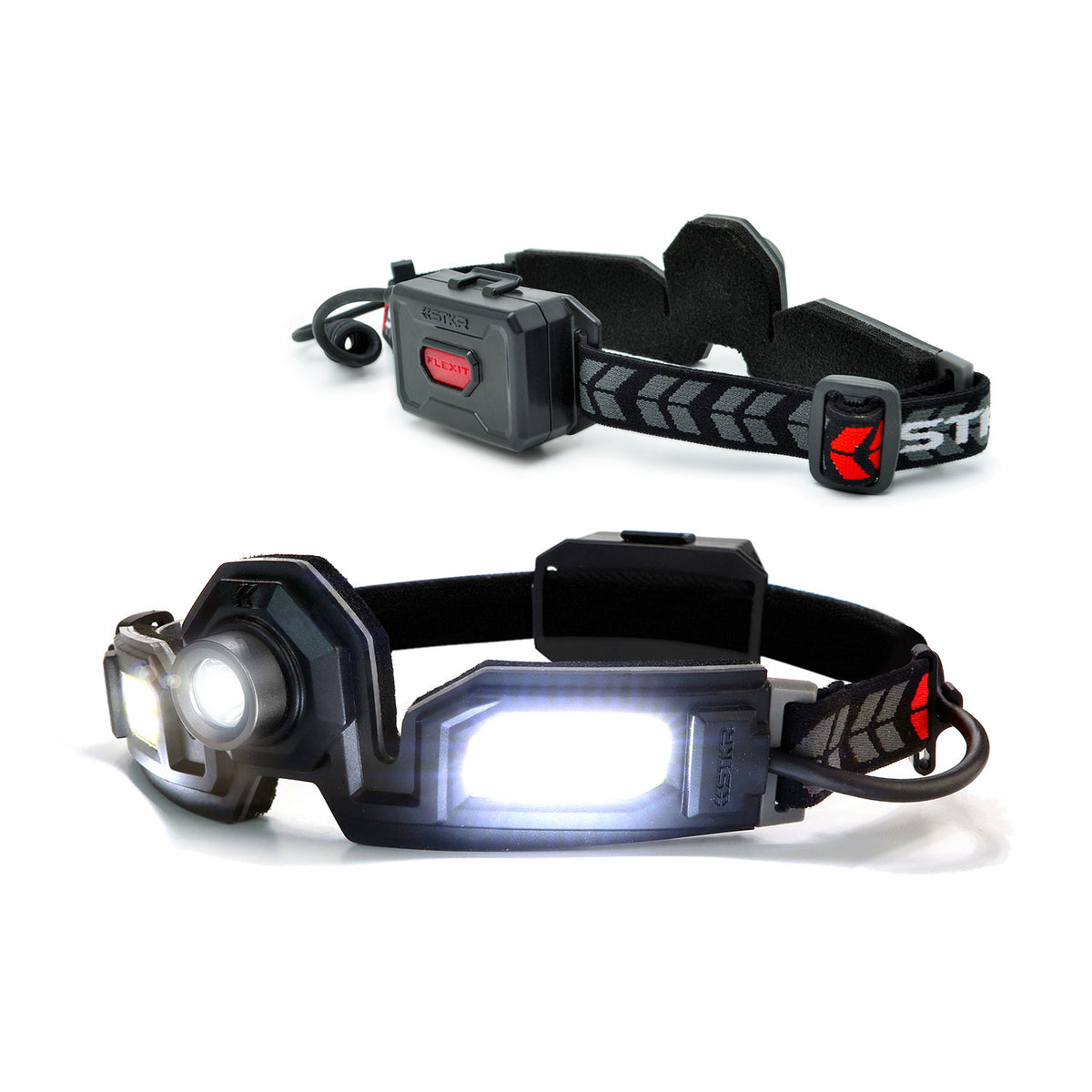 STKR FLEXIT Headlamp 3.0 - 300 Lumens with 240° Halo Lighting (14204)