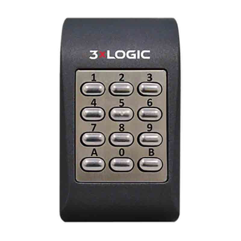 ALIBI R-MPADW-CHAR infinias Mini Metal Surface Mount Backlit Keypad