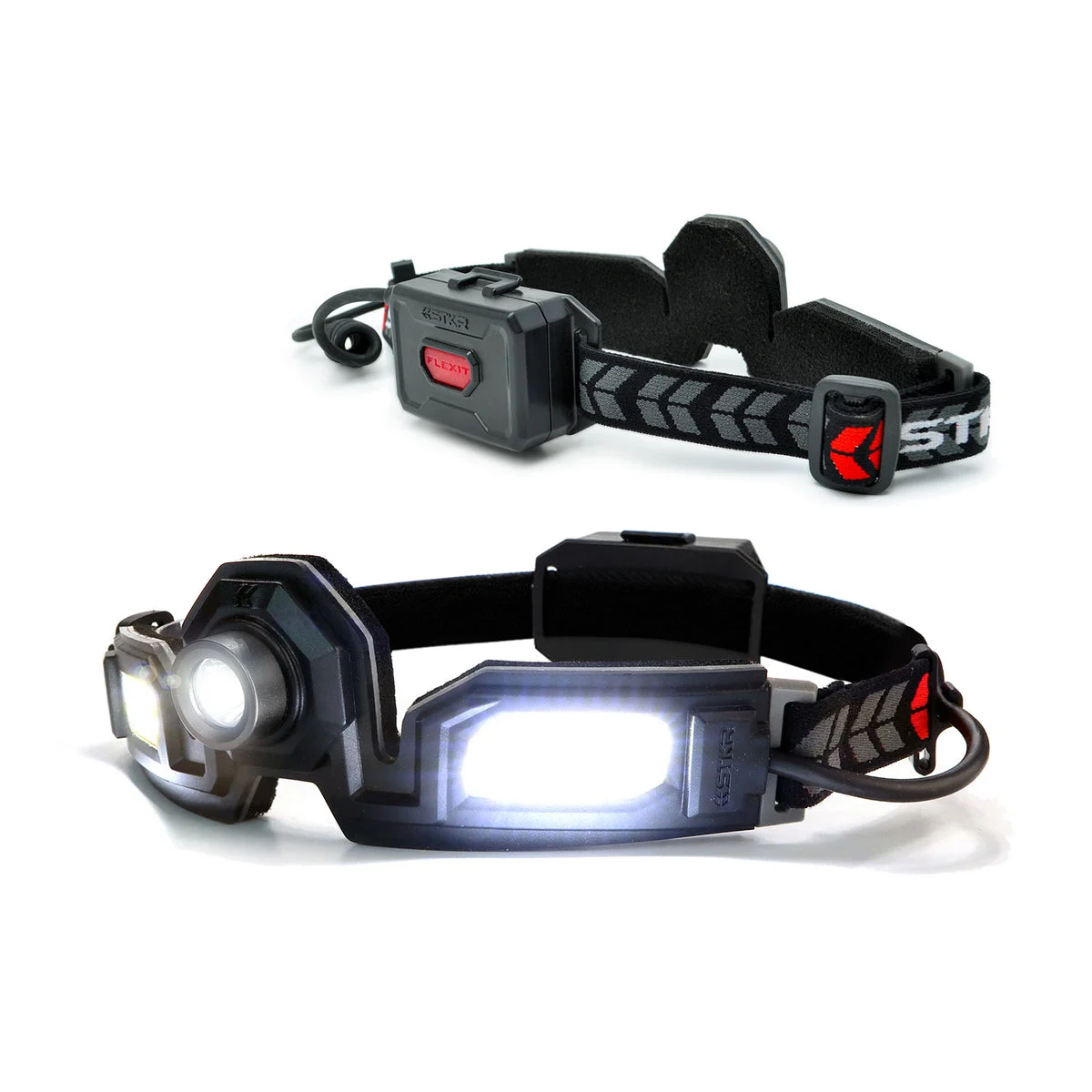 STKR FLEXIT Headlamp 3.0 - 300 Lumens with 240° Halo Lighting (14204)
